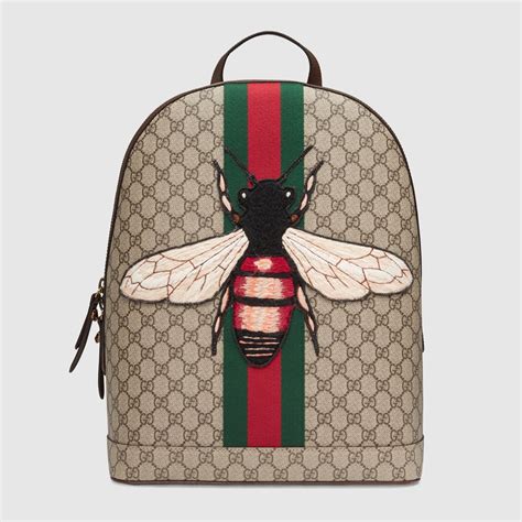 gucci bee backpack cheap|gucci bag with bumble bee.